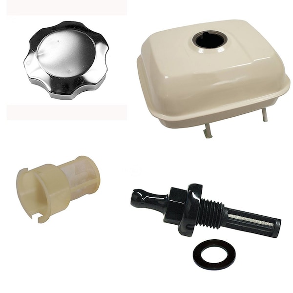 Aic Replacement Parts New Fuel Gas Tank Cap Joint and Filter Fits Honda GX340 GX390 GX240 GX270 474759-FuelTankKit - main